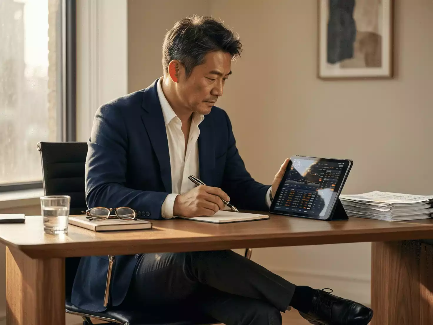 Apostador evaluando diferentes estrategias de sistemas de apuestas