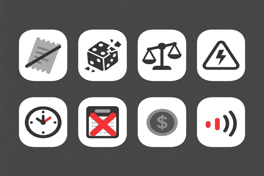 Errores comunes a evitar